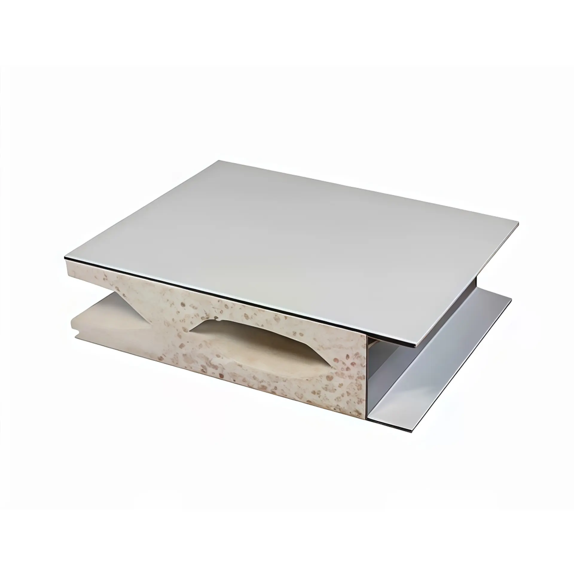 Handmade single-sided glass magnesium rock wool sandwich panel