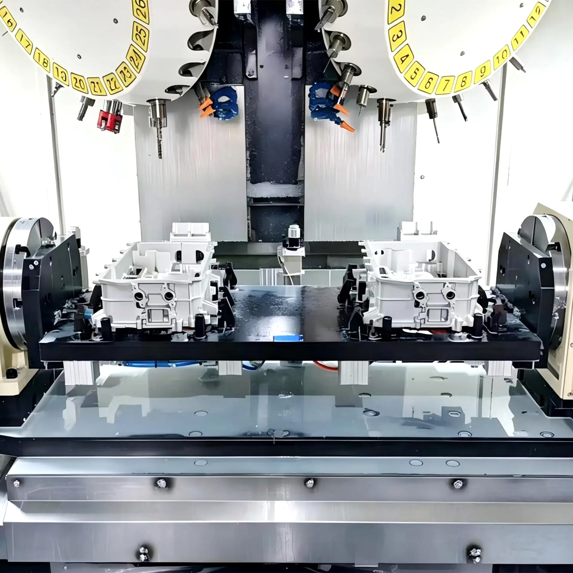 Motor Housing Hydraulic Fixture
