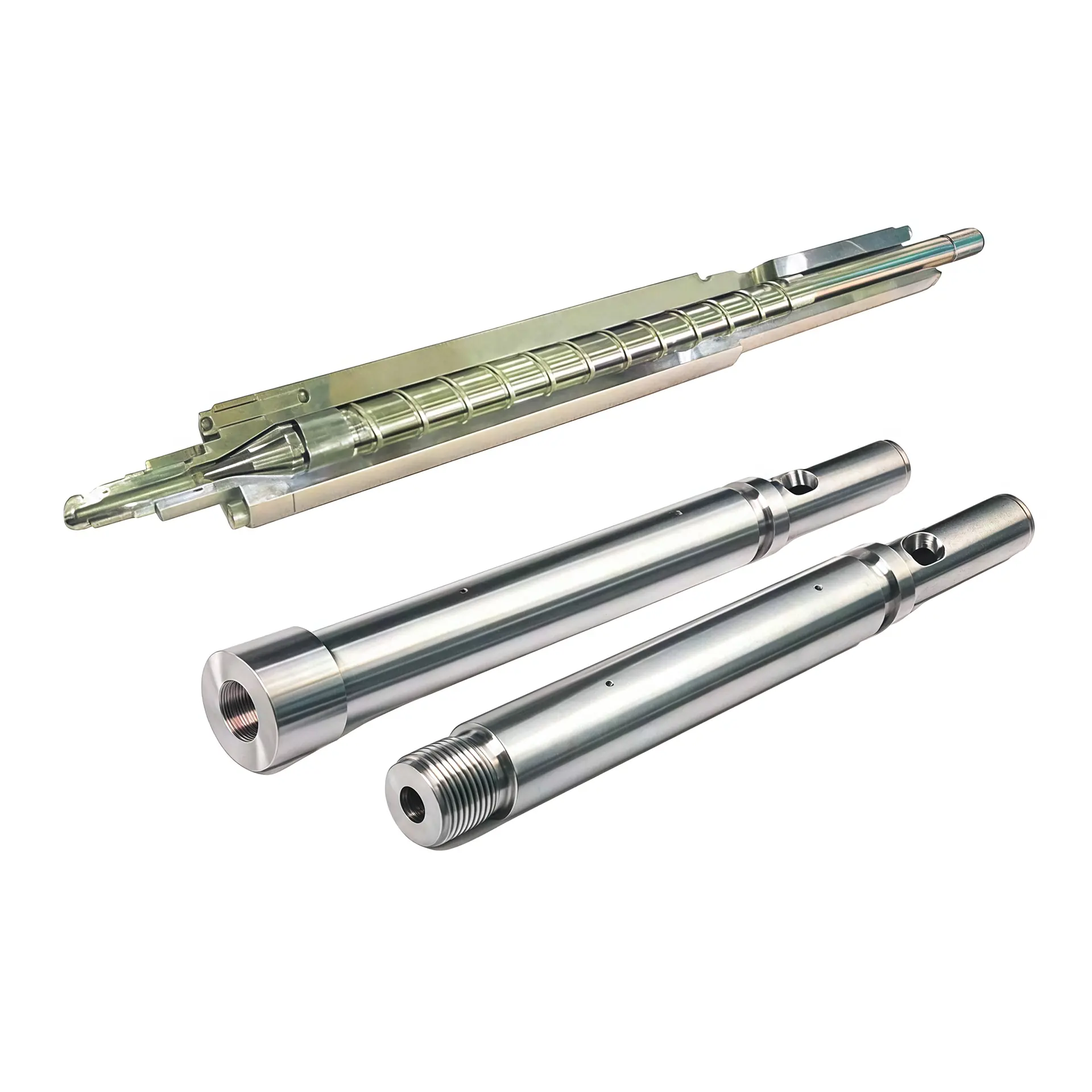 Special Alloy Screw Barrel For Ultra High Speed Blown Film Machine